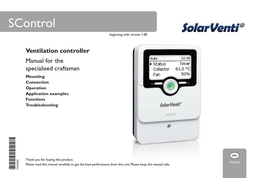 SolarVenti SControl manual