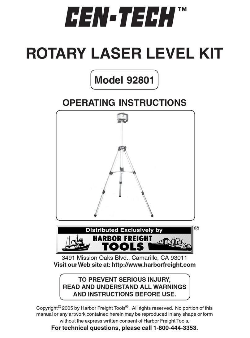 Centech 92801 operating instructions