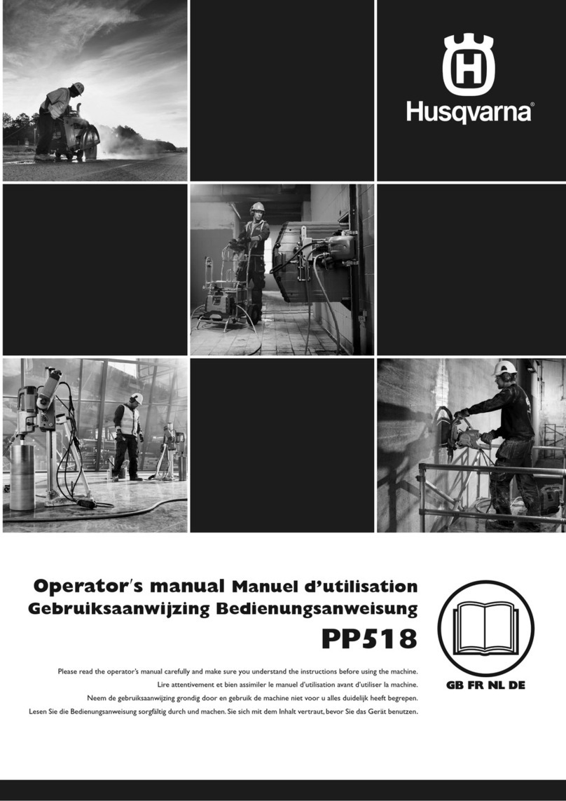 Husqvarna PP518 Operator's manual Husqvarna PP518 Operator's manual