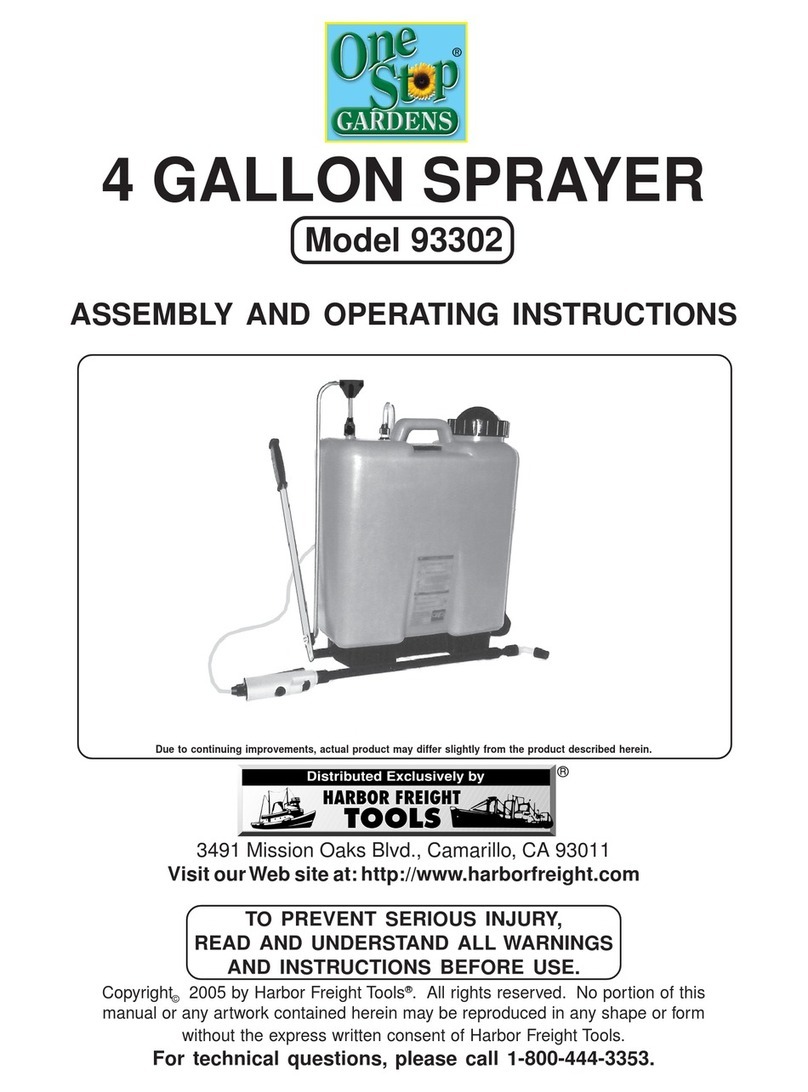 One Stop Gardens 93302 Assembly and operating instructions