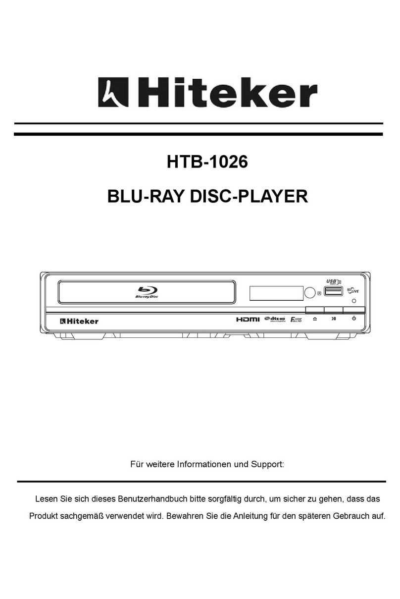 Hiteker HTB-1026 manual