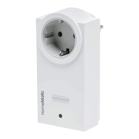 HomeMatic HM-LC-Sw1-PI-DN-R1 User manual