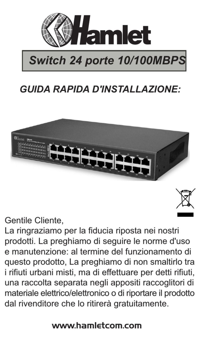Hamlet HN24S User manual