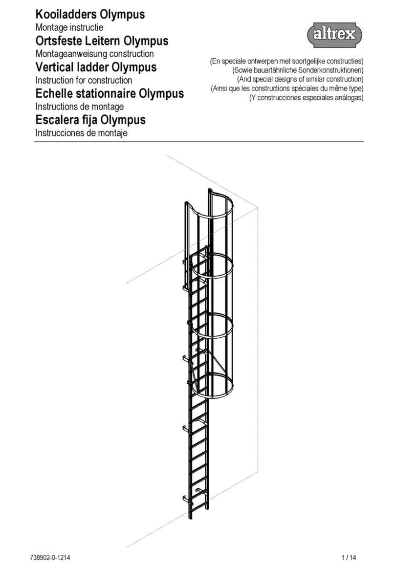 Altrex Olympus Series Instructions for use