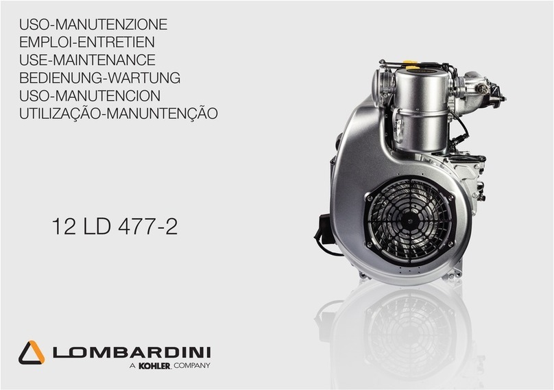 Kohler Lombardini 12 LD 477-2 User guide
