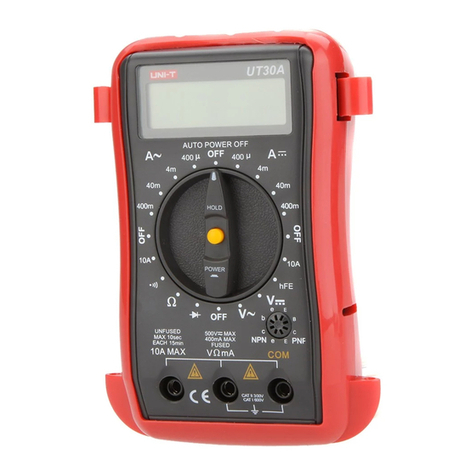 Unit UT30A User manual