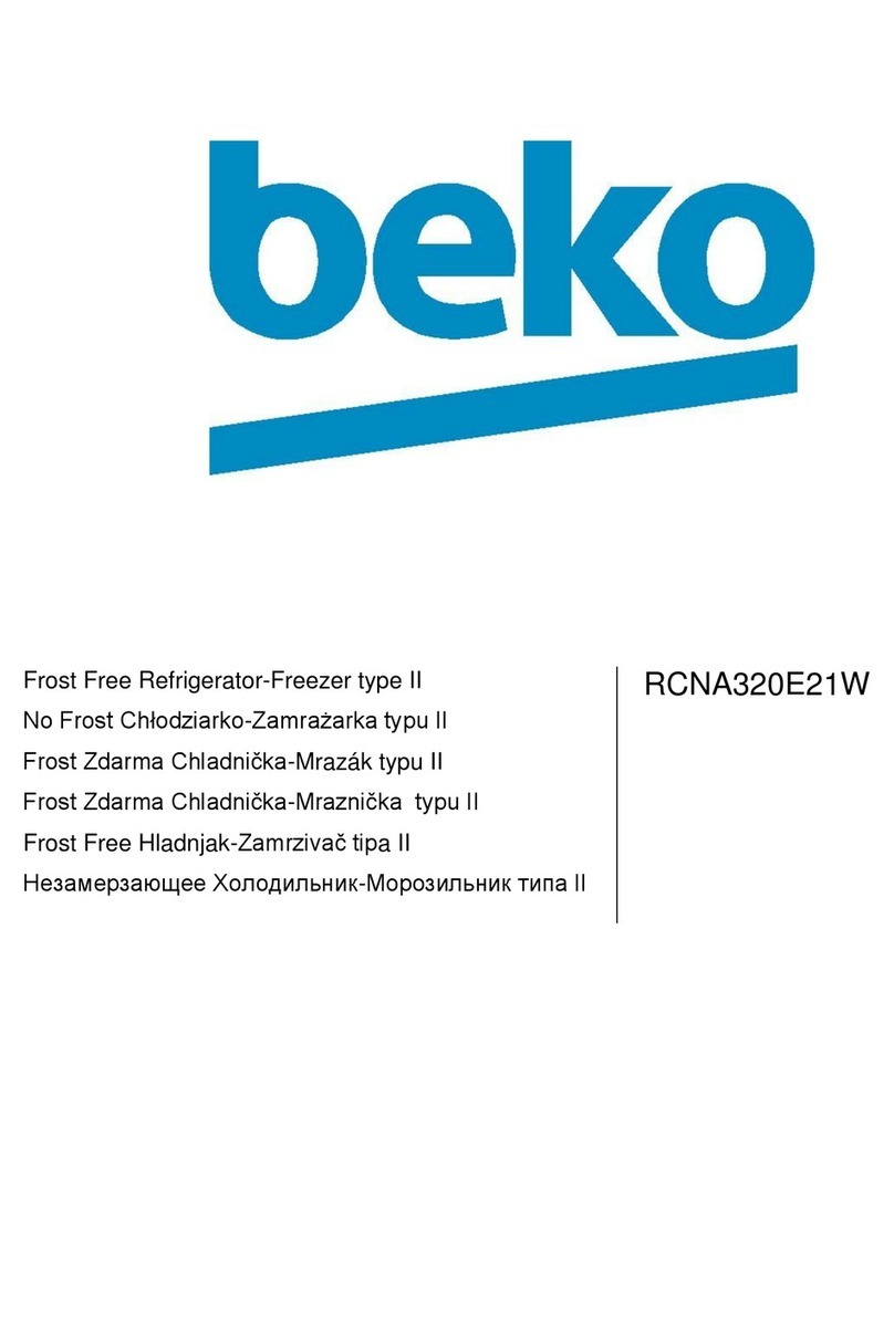 Beko RCNA320E21W User manual