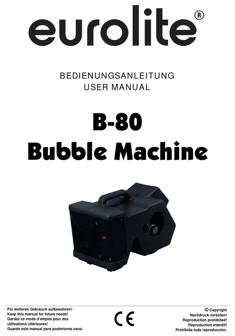 EuroLite B-80 user manual