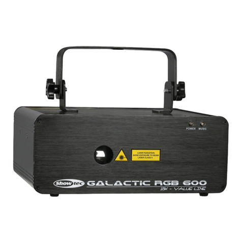 Show Tec gatactic RGB-600 value series User manual