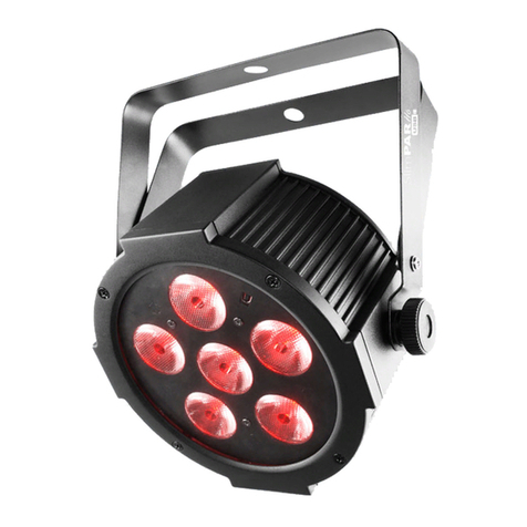 Chauvet DJ SlimPAR H6 USB Installation instructions