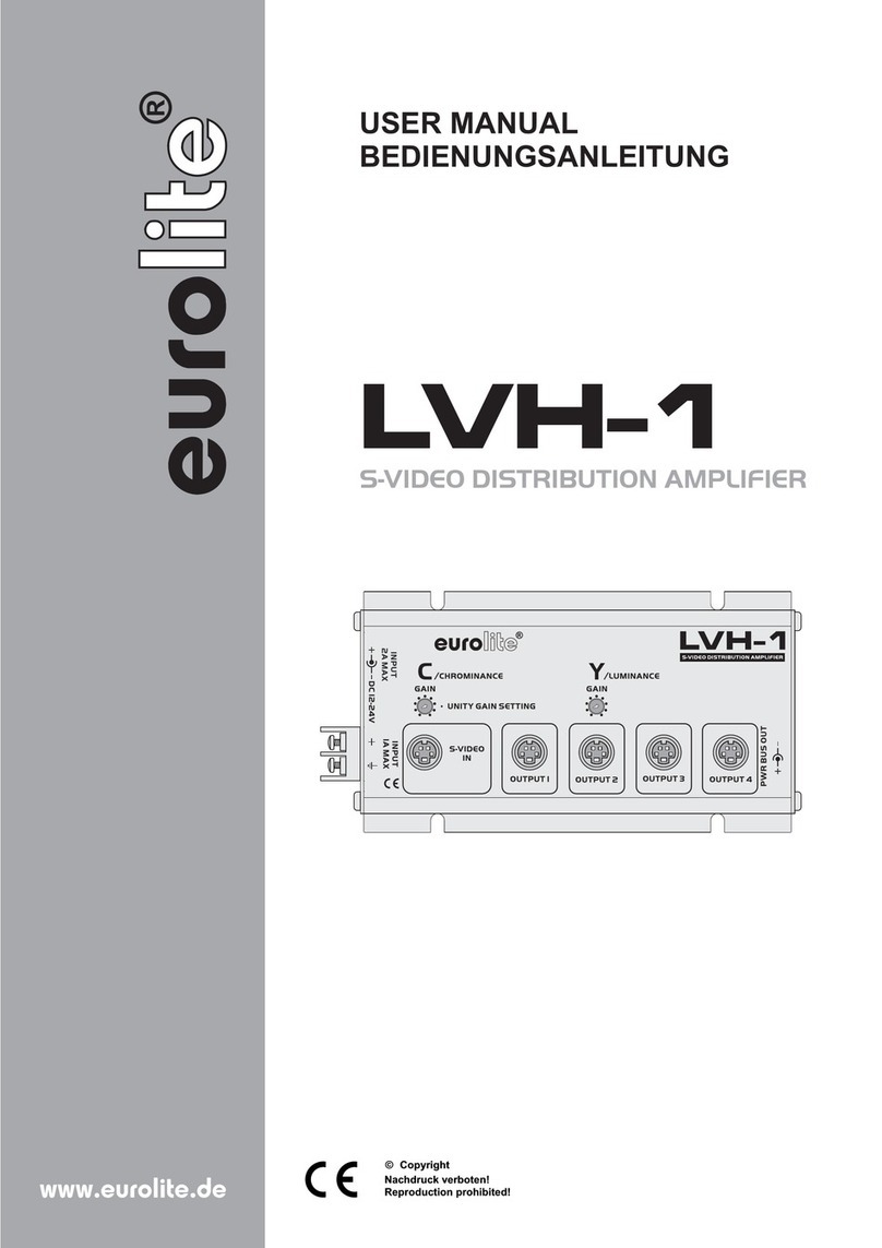EuroLite LVH-1 user manual