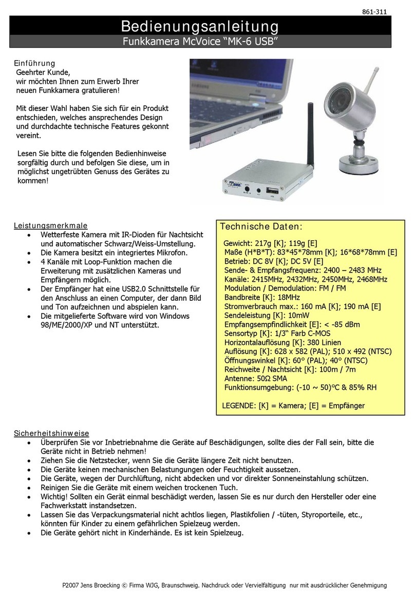 McVoice MK-6 USB Reference manual
