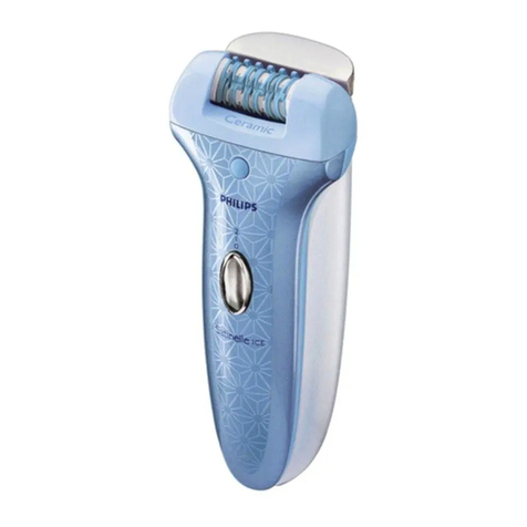 Philips Satinelle Ice HP6491 User manual