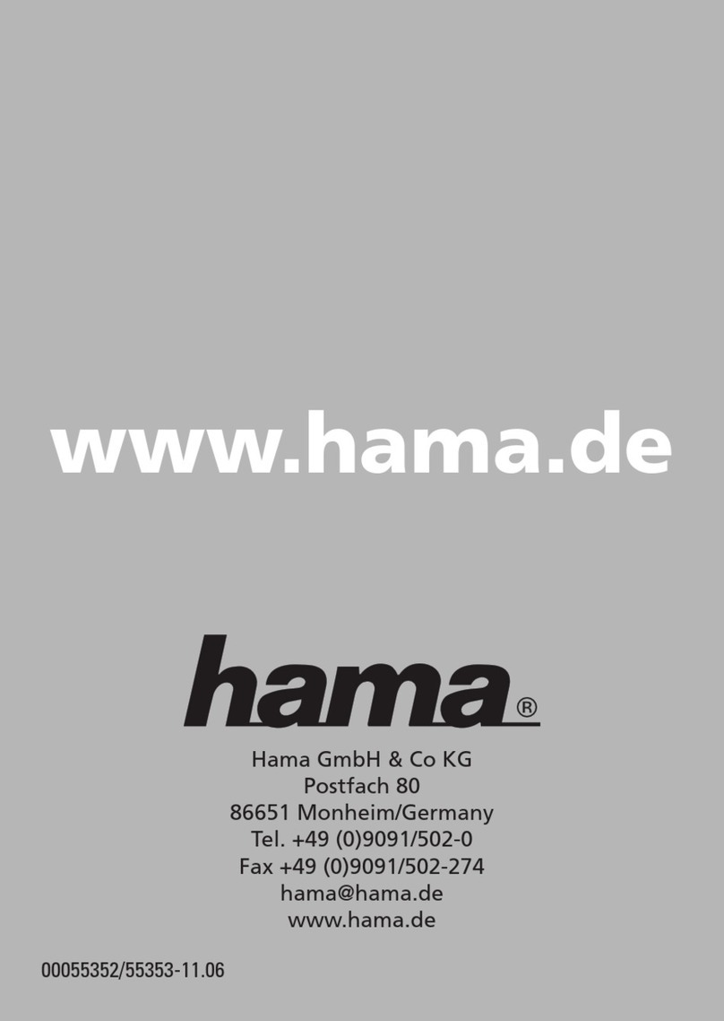 Hama 00055352 quick reference