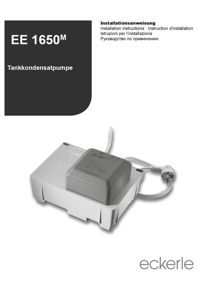 Eckerle EE 1650 installation instructions