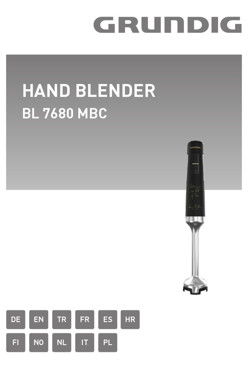 Grundig BL 7680 MBC User manual Grundig BL 7680 MBC User manual