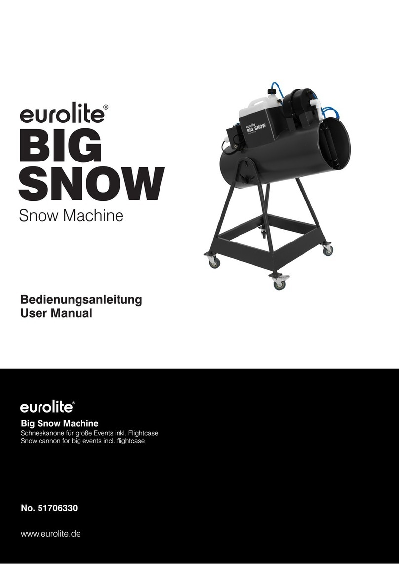 EuroLite BIG SNOW User manual