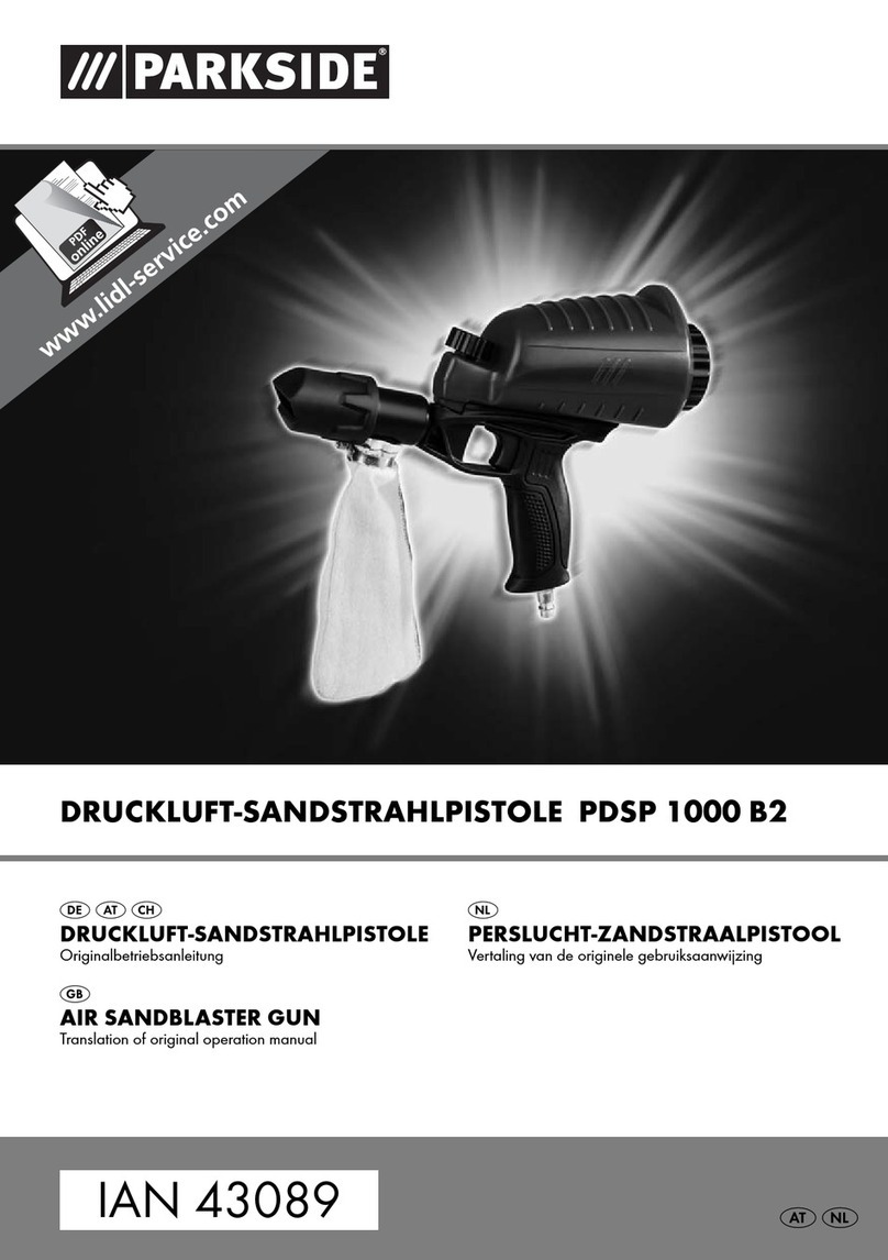 Parkside PDSP 1000 B2 translation of original operation manual