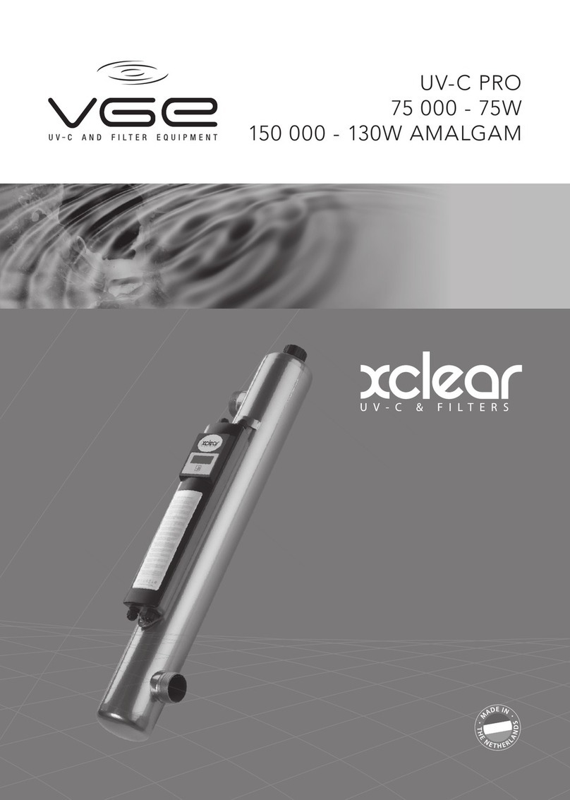XCLEAR VGE UV-C PRO manual