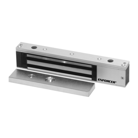 SECO-LARM ENFORCER 600-lb Electromagnetic Lock Series manual