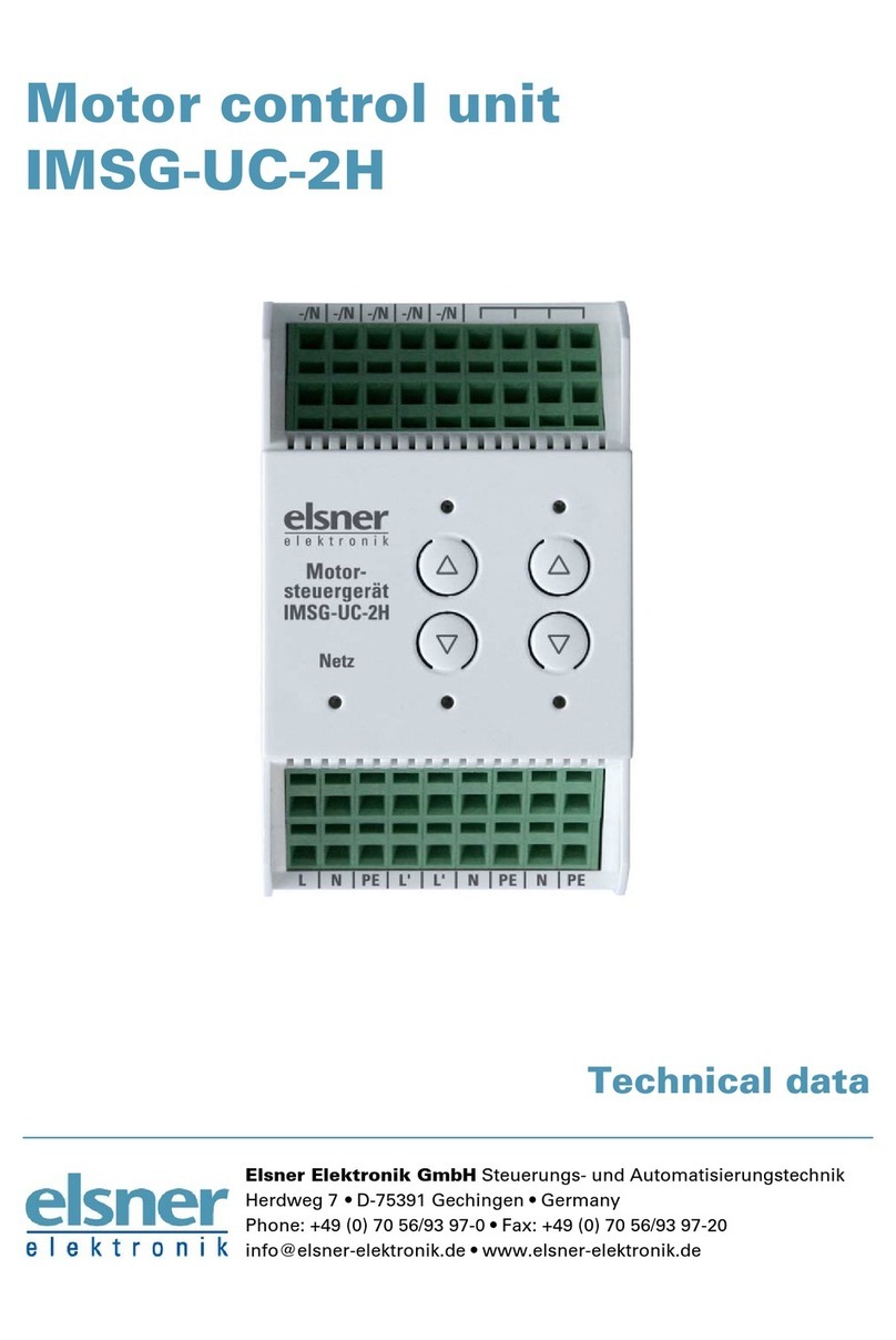 elsner elektronik IMSG-UC-2H Instruction manual