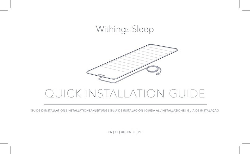 Withings WSM02 User manual