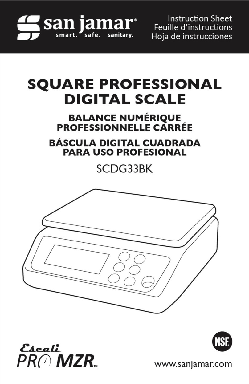 San Jamar SCDG33BK instruction sheet