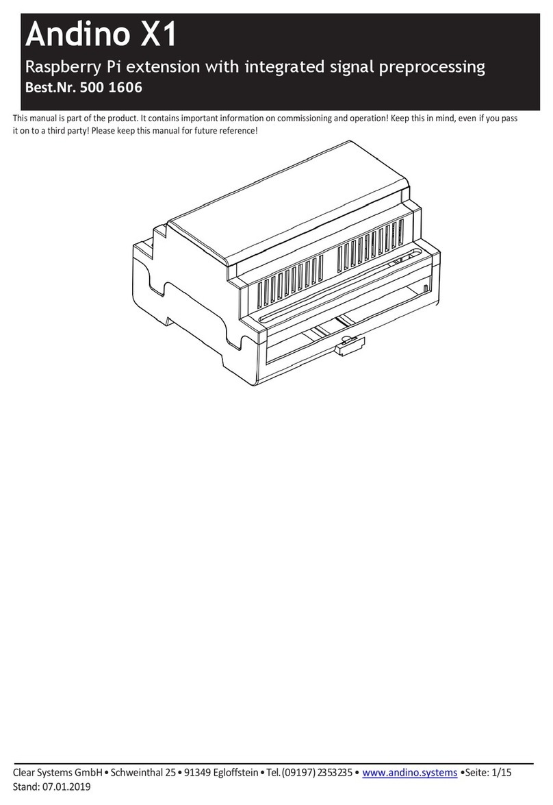 Andino X1 User manual