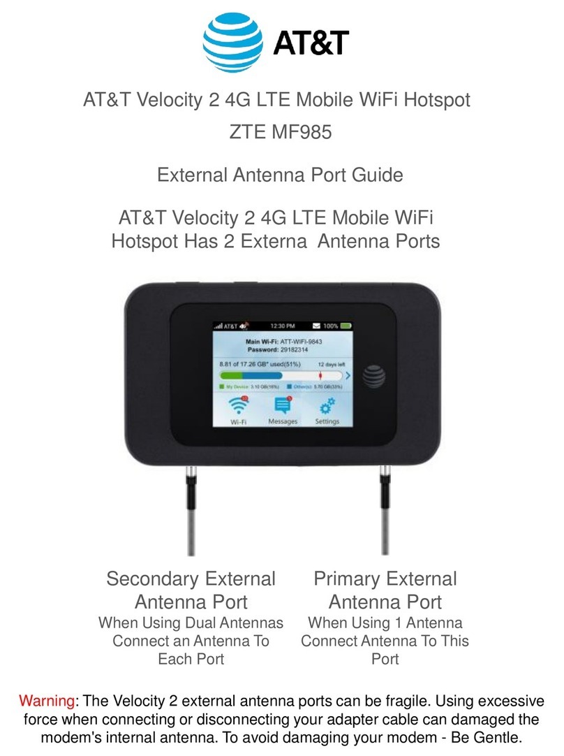 Zte MF985 User manual