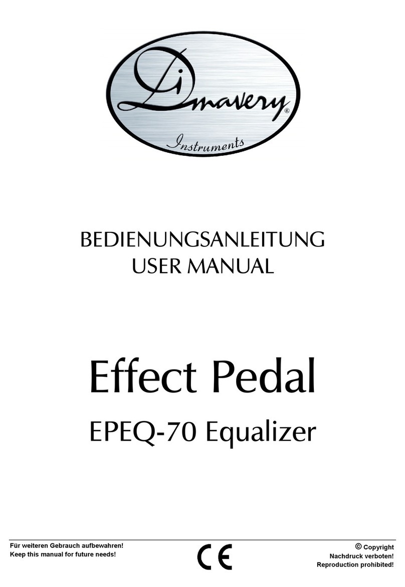 Dimavery EPEQ-70 Equalizer user manual