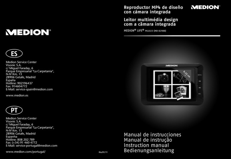 Medion Life P61023 instruction manual