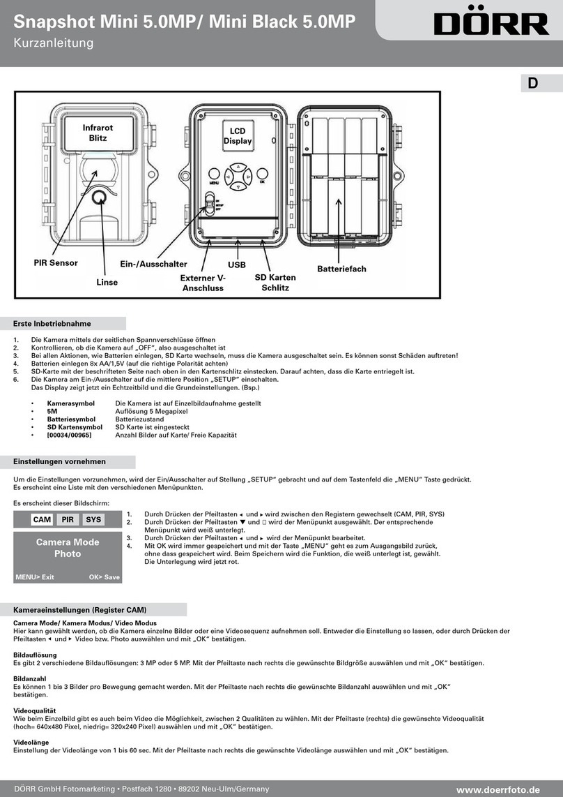 DÖRR Snapshot Series User manual