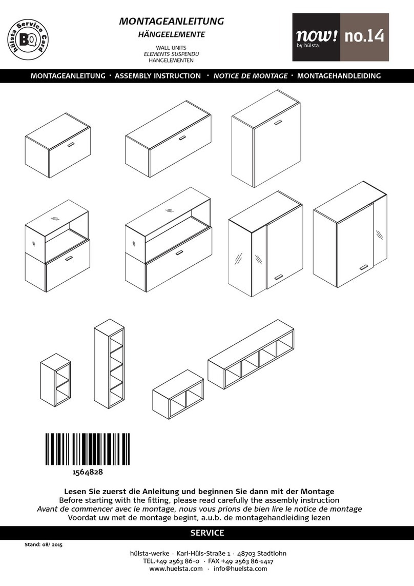 Hulsta Now! 14 Series Assembly instruction