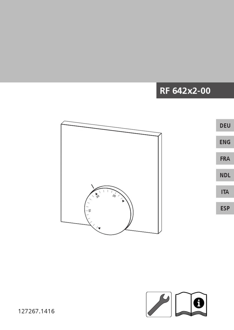 S+S Regeltechnik RF 642 2-00 Series manual