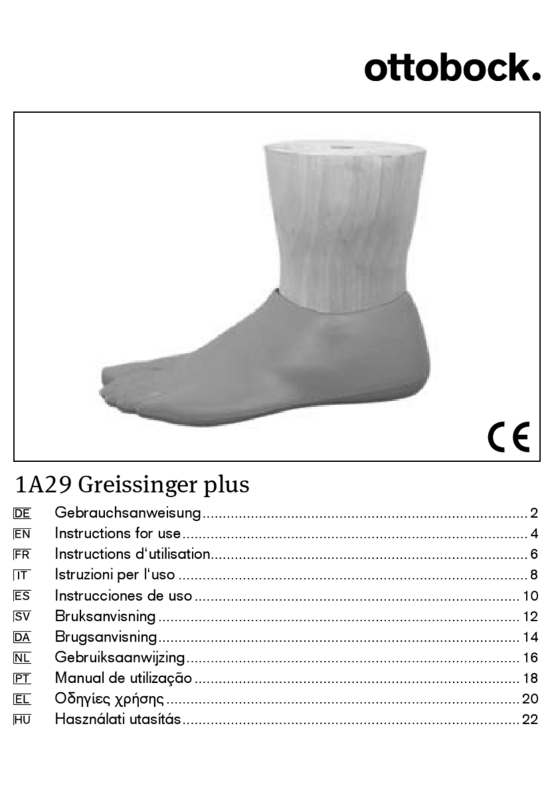Otto Bock Greissinger plus 1A29 Instructions for use