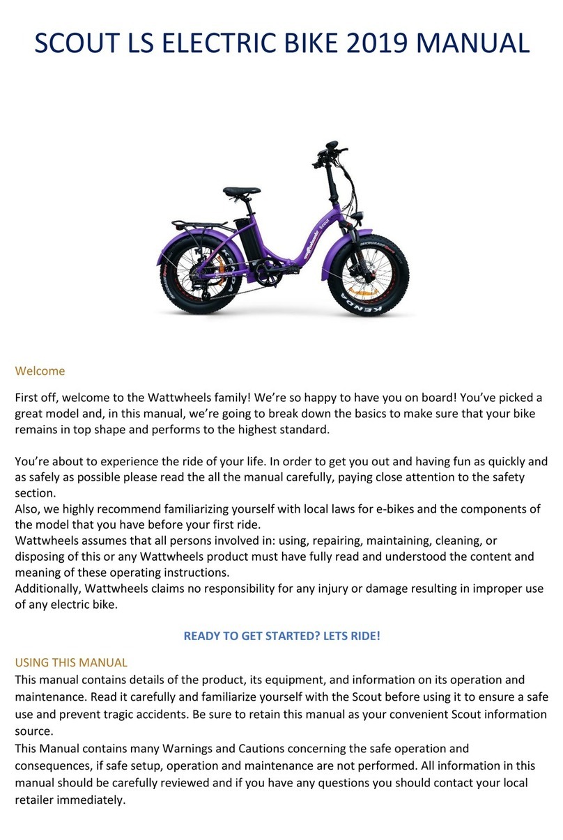 WattWheels SCOUT LS 2019 User manual