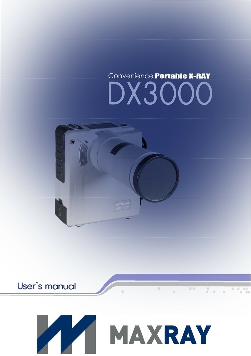 Maxray DX3000 user manual