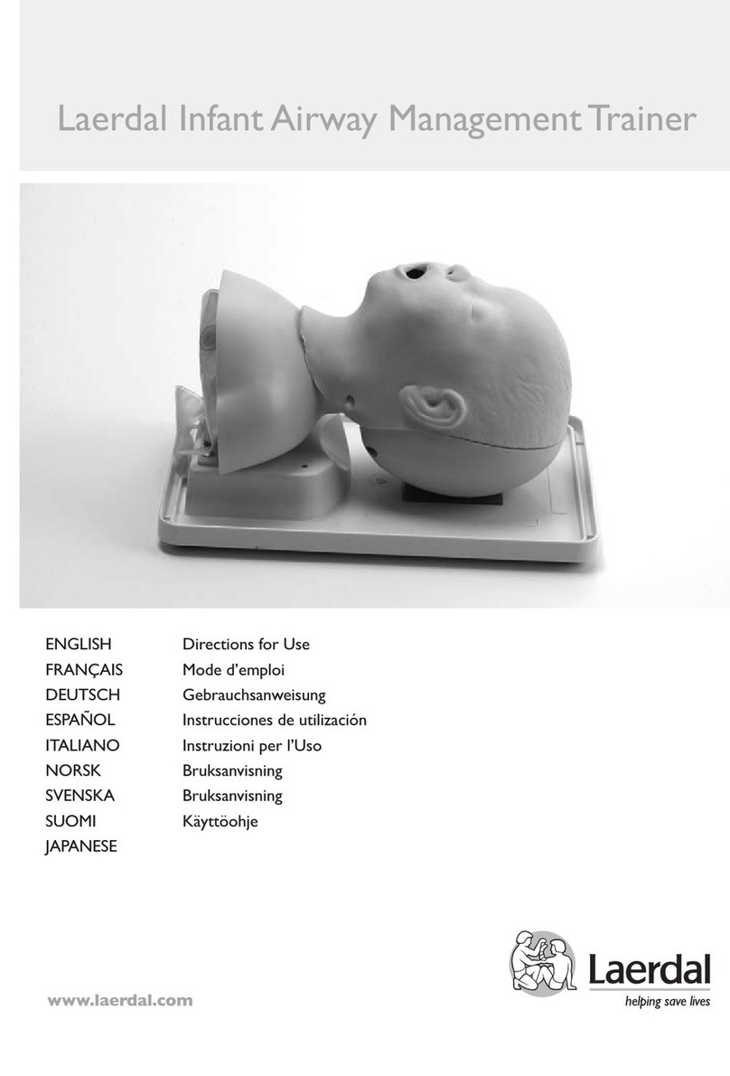 laerdal Infant Airway Management Trainer Directions for use