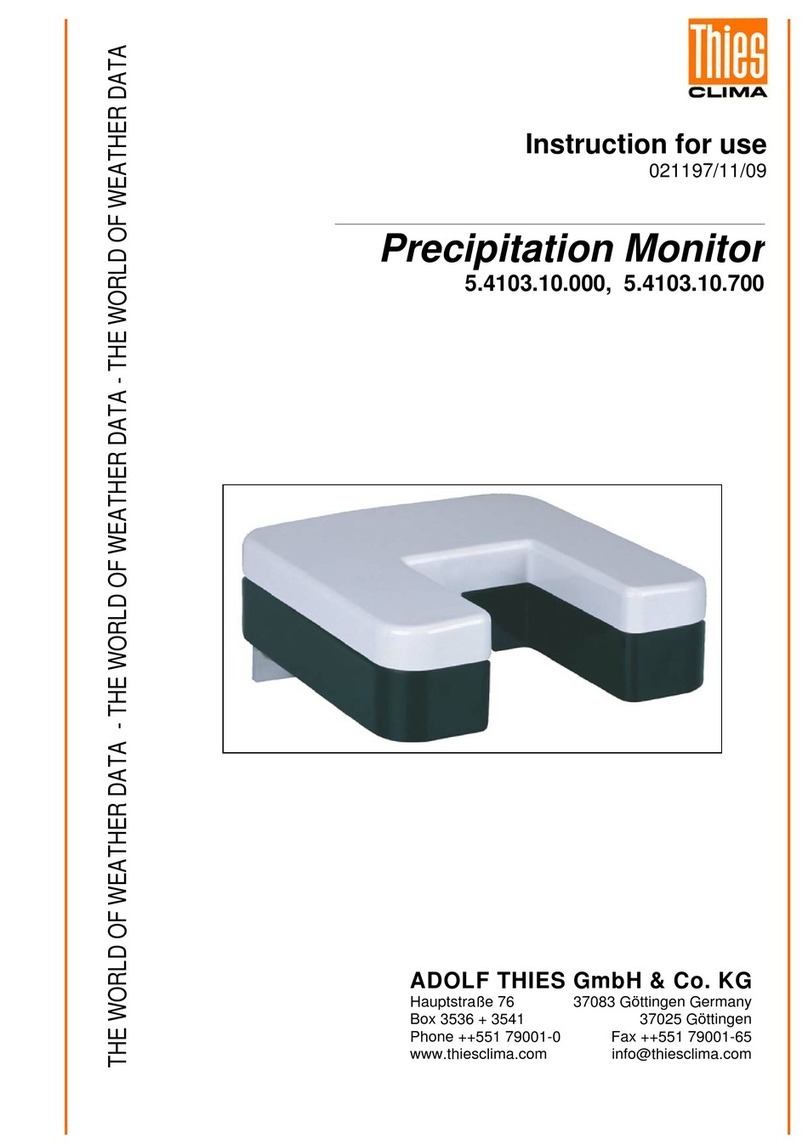 Thies CLIMA 5.4103.10.000 User manual