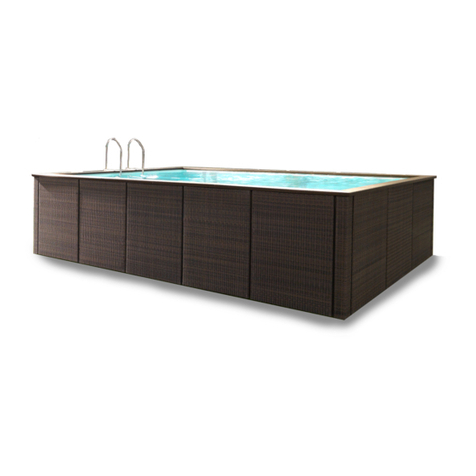 Astral Pool Piscine Laghetto Dolce Vita Assembly instructions