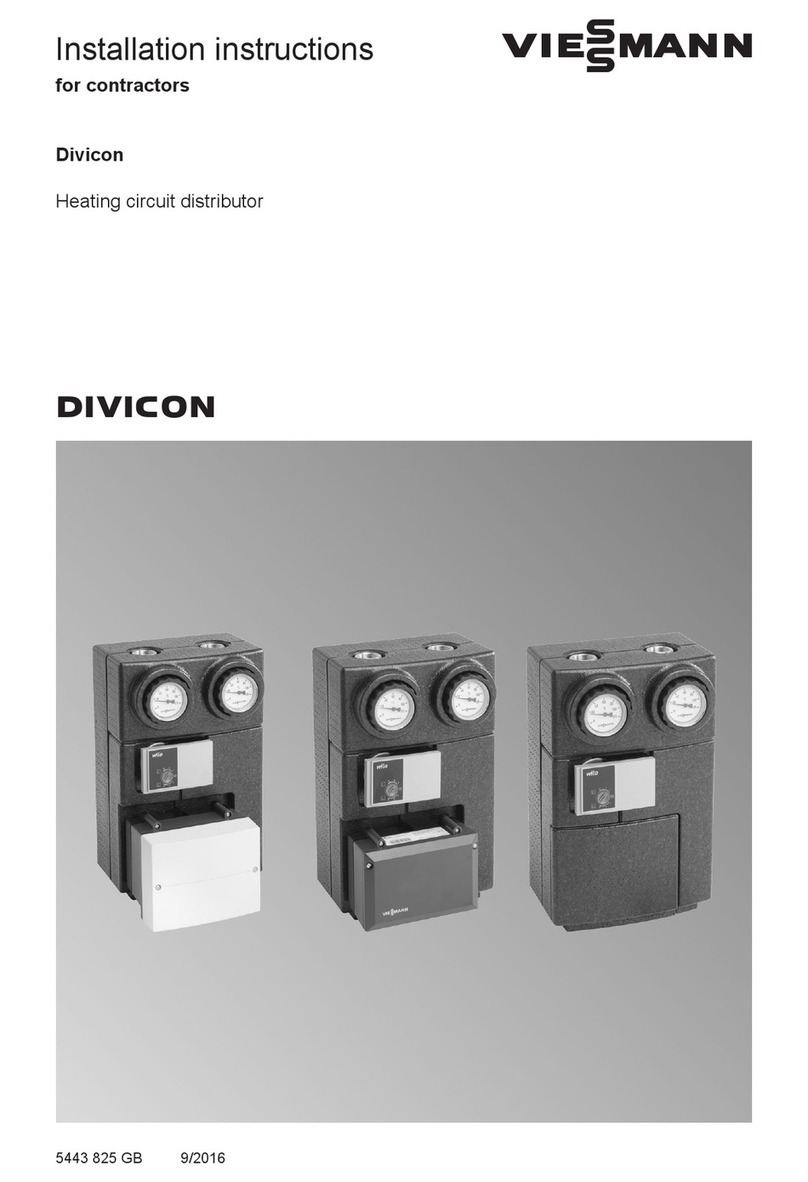 Viessmann Divicon Series installation instructions