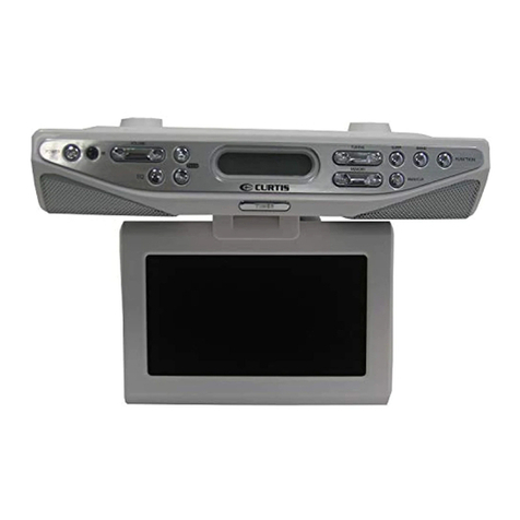 Curtis KCR2610 User manual Curtis KCR2610 User manual