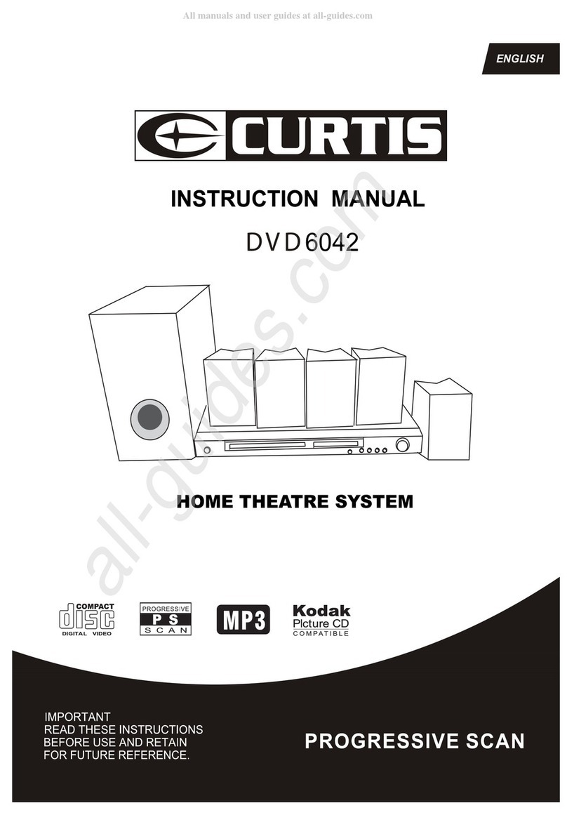 Curtis DVD6042 User manual