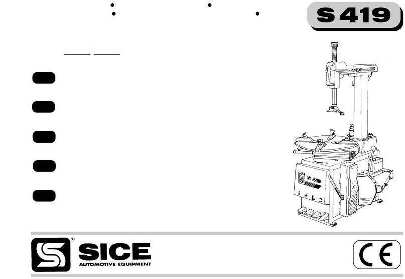 SICE S419 instruction manual