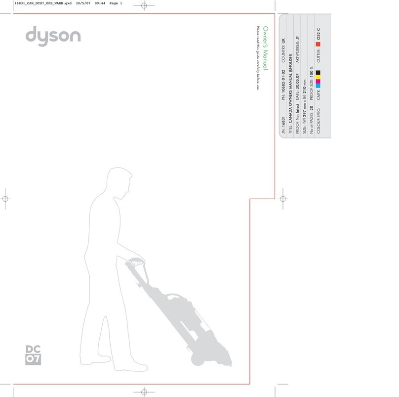 Dyson DCo7 User manual