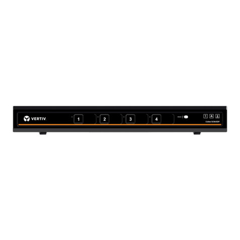 Vertiv Cybex SC 820DP User manual