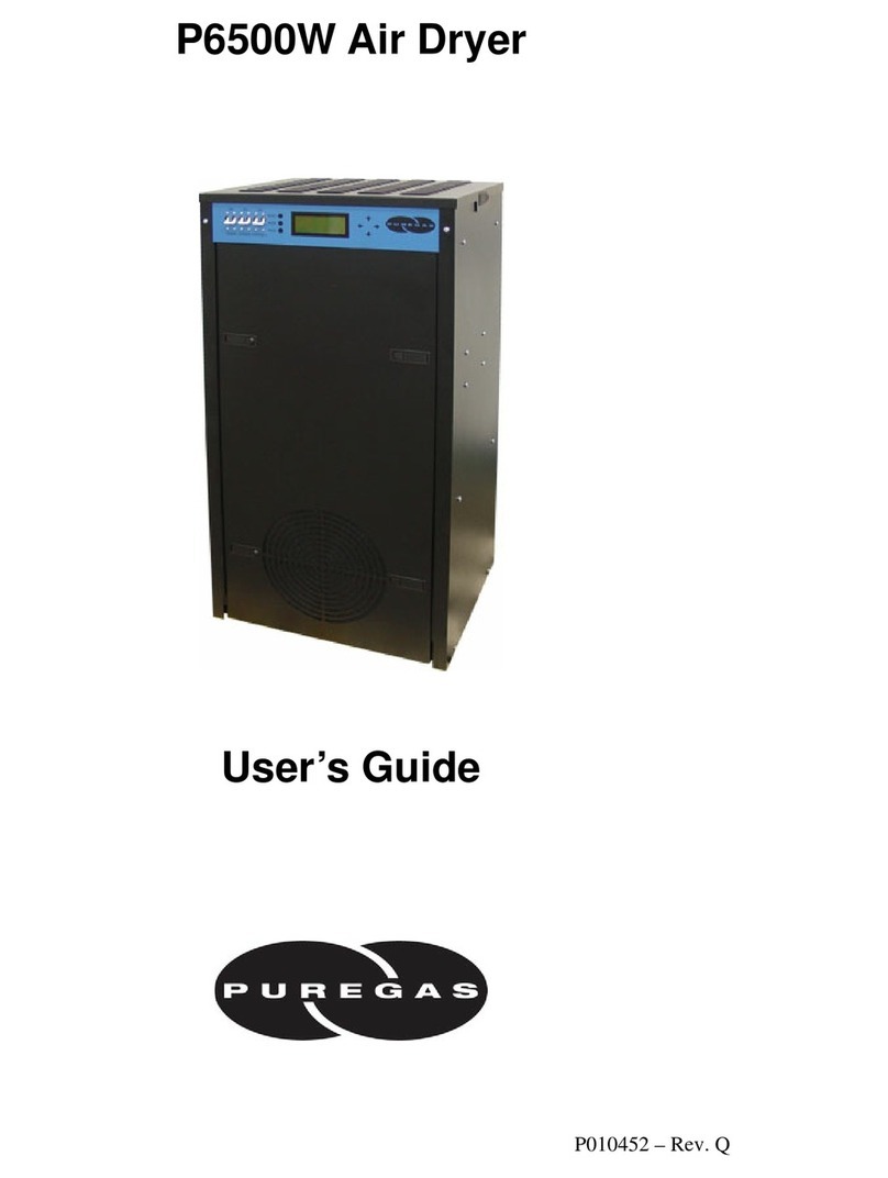 Puregas P6500W user guide