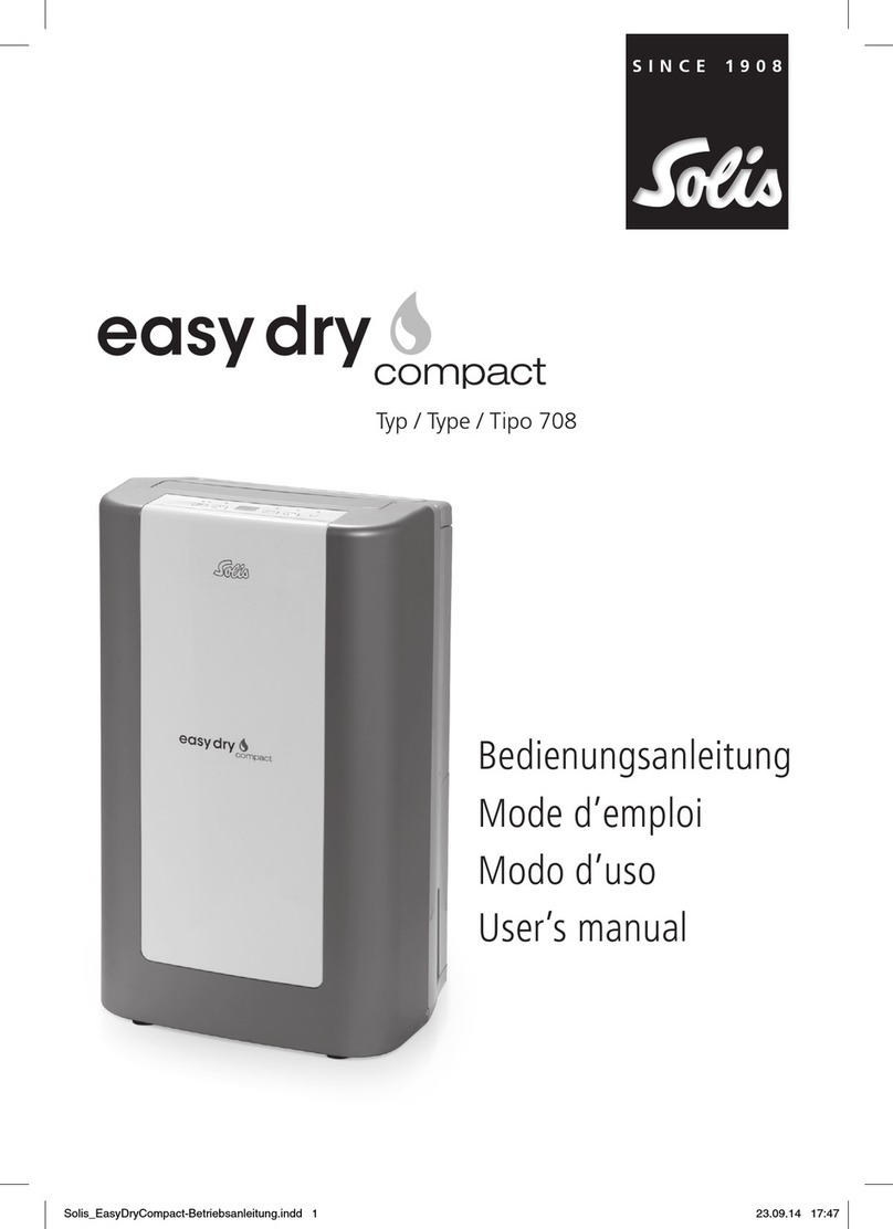 SOLIS easy dry compact user manual