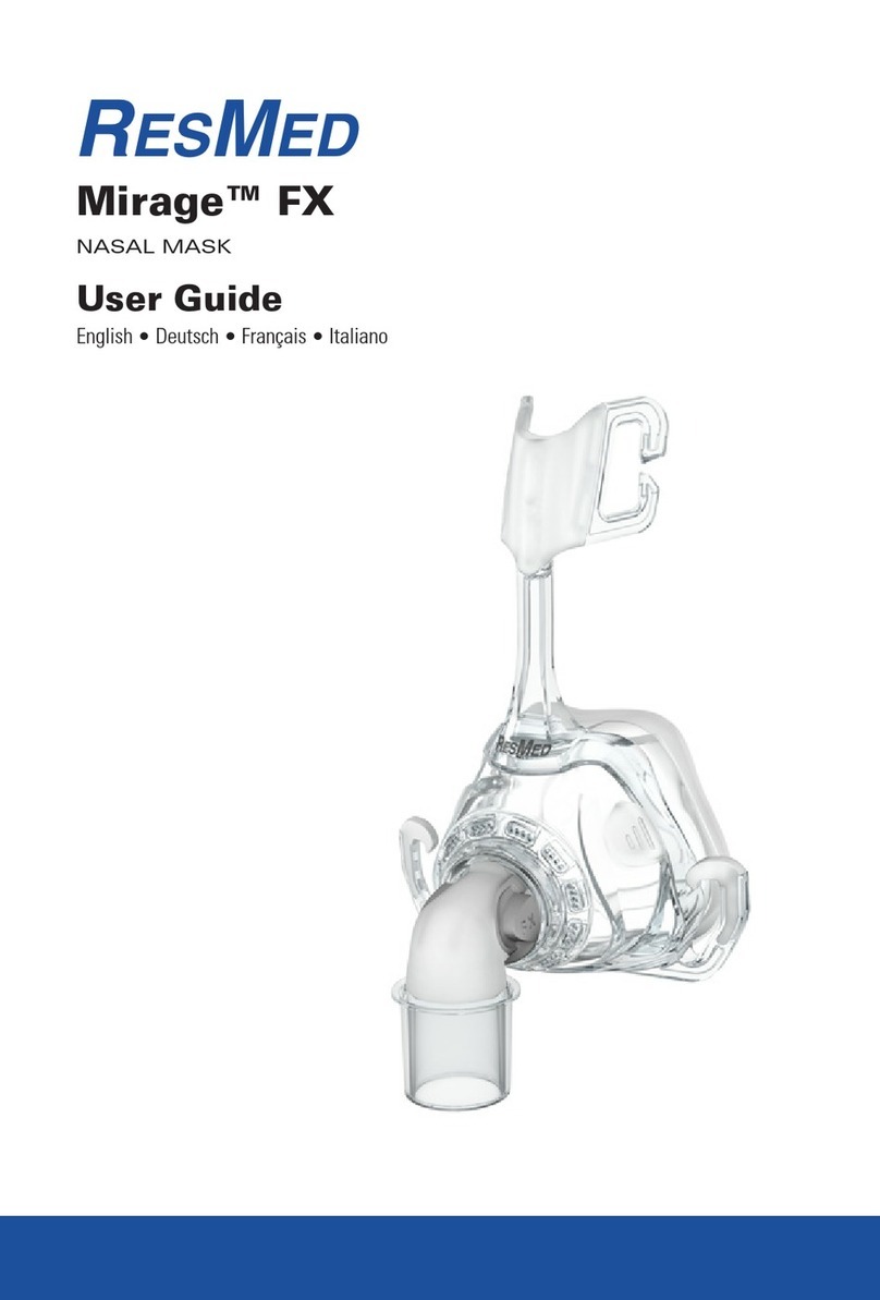 ResMed Mirage FX User manual