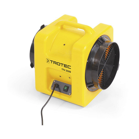 Trotec TTV 1500 User manual